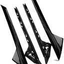 A Pillar Windshield Trim Molding Fit for Ford Explorer 2011-2019 Replace BB5Z7803145AA BB5Z7803144AA 926450 926451 BB5Z7803137AA BB5Z7803136AA, Left & Right, Outer & Inner