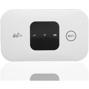 Mobile Hotspot, Portable Travel Router Supports 10 Users at The Same Time, Pocket Device with 2100mAh Large Battery, for Secure Internet at Home Or