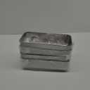 TeamFar Loaf Pan, 9"  5" Bread Loaf Pans Meatloaf Pan Stainless Steel for Baking Bread Cake Lasagna, Healthy & Durable, Oven & Dishwasher Safe - Set of 4 (Silver)