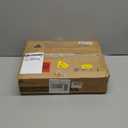 LELELINKY Side Table,White Marble Night Stand with Golden Metal Frame,3 Tier Industrial Wooden Record Player Stand with Vinyl Storage Shelf ,End Tables for Living Room Bedroom Small Spaces (Medium)