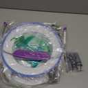 RFAQK 90PCs Cake Decorating Kit with Leveler, Baking Supplies Gift Includes Cake Stand Turntable, 24 Numbered Icing Tips, 55+1 Piping Bags, 2 Frosting Spatulas, 3 Scrappers, Video Course & Booklet (Blue)