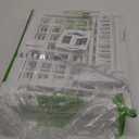 Adjustable Dog Gate - 13-22 Inch Height, 18-43 Inch Width Extension - No Drill Pet Gate for Doorways, Stairs, Puppies - Heavy Duty Metal Safety Gate (White)