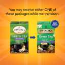 Twinings Green Tea with Jasmine Individually Wrapped Bags, 20 Count (Pack of 1), Fragrant Floral Scent, Caffeinated, Enjoy Hot or Iced, 20 Teabags (EXP 10/08/28)