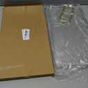 Acrylic Serving Tray with Handles Ottoman Countertop Decorative Tray Serving Tray Spill-Proof Tray for Coffee Table Living Room Bedroom 16 x 9 x 0.8 inches - (Transparent Color)