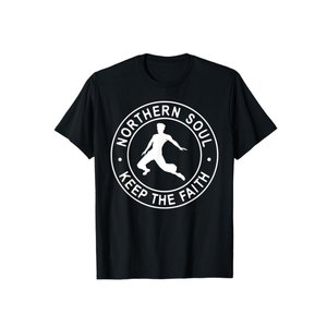 Northern Soul Dancing Guy, Keep The Faith T-Shirt, 6 XL