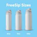 Owala FreeSip Insulated Stainless Steel Water Bottle with Straw, BPA-Free Sports Water Bottle, Great for Travel, 40 Oz, Camo Cool