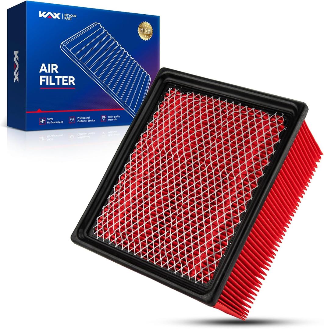 KAX Premium Engine Air Filter, CA10261 Replacement for Ram 2500 3500 4500 5500, Sterling Truck Bullet 45/55 Engine Filter, 200% Longer Life