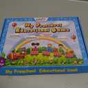 Preschool Learning Activities Educational Workbook - Toddler Prek Montessori Handwriting Practice Activity Tracing Toys Busy Book for Kids, Autism Learning Materials and ABC Learning Book (Blue - General)