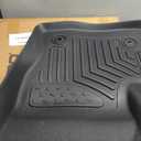 OEDRO Floor Mats for 2017-2022 Honda CR-V, Unique Black TPE All-Weather Honda CR-V Floor Liners, Includes 1st and 2nd Row: Front, Rear, Full Set Liners