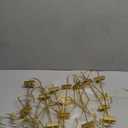 12.5" Gold Metal Baby Clothes Clips Hanger Children Kids Coat Hanger Display and Storage 10Pack
