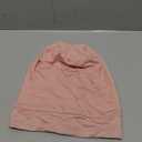 OLESILK 100% Mulberry Silk Bonnet for Sleeping Women, Silk Hair Wrap for Sleeping, Silk Sleep Bonnet for Women&Men, Real Silk, Not Satin Pink (One Size)