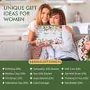 Valentines Day Gifts for Her - Spa Gift Box with Candle, Cozy Blanket, Tumbler & Bracelet - Romantic Self Care Package for Wife, Girlfriend - Birthday, Thinking of You (Taupe)