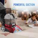 Hoover PowerScrub Deluxe Carpet Cleaner Machine, Deep Cleaning Carpet Shampooer Machine, SpinScrub Brushes, HeatForce Drying, Pet & Upholstery Tools, Pair with Hoover Carpet Cleaner Solution