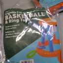 Inflatable 2-in-1 Game Basketball and Ring toss