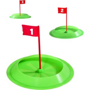 GoSports Pure Putt Challenge Putting Cups 3 Pack - Practice Putting Indoors & Outdoors
