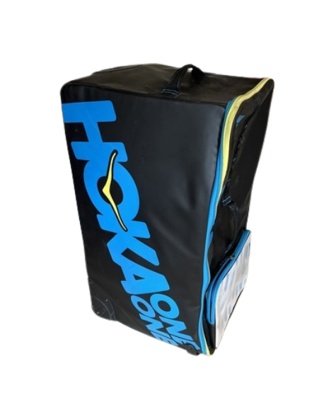 HUGE rolling HOKA ONE ONE travel suitcase set bag suitcase 32” x 16” x 16” - wheels