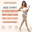 2 Pairs Shiny Pantyhose for Women High Waist Silk Oil Shimmer Sheer Tights (Large-X-Large, Grey)