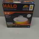 HALO RL 5/6 in LED Recessed Light Retrofit Selectable CCT 2700K, 3000K 3500K 4000K 5000K Dimmable Dim to Warm 900/1200 Lumens Wet Location Indoor Outdoor Ceiling Downlight RL56LS9FSD2W1EWH