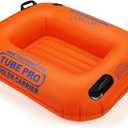 Premium Orange River Cooler Carrier 50 Quart- Heavy Duty, Commercial Grade, Inflatable