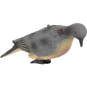 GLEAVI Realistic Simulation Pigeon Model 11.41 Inch Artificial Bird Garden Ornament Outdoor Decor Miniature Figurine for Patio Lawn and Party Decoration