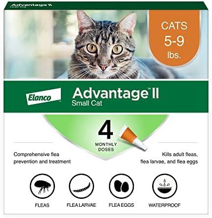 Advantage II Small Cat Vet-Recommended Flea Treatment & Prevention 3 Packs Advantage II Small Cat Vet-Recommended Flea Treatment & Prevention 3 Packs