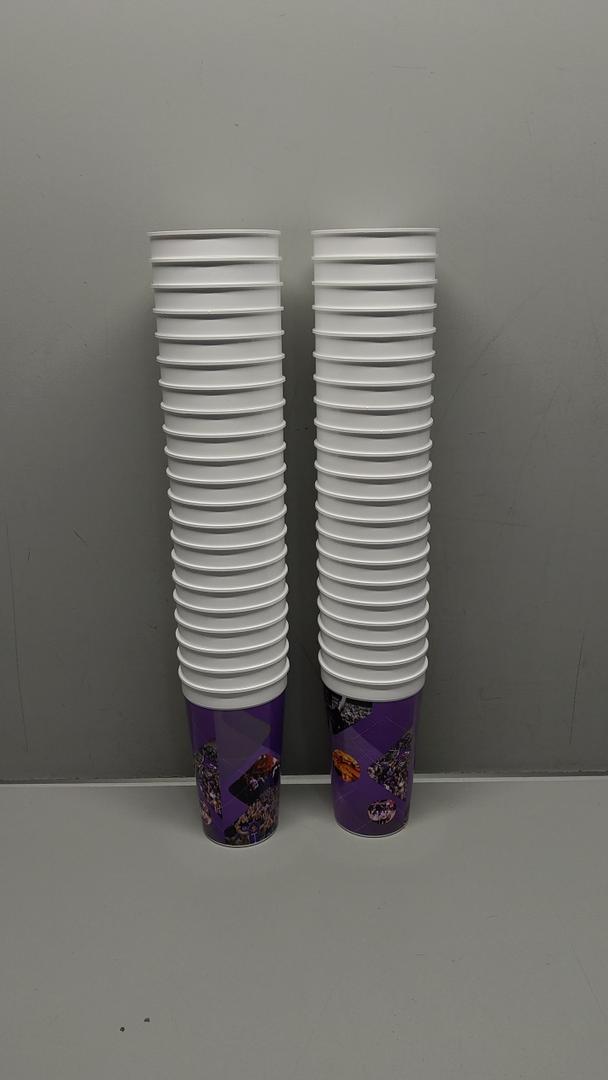 Lightweight Plastic Cups, Pack of 40