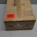 TUTOTAK Corner Shelf with LED Light, 6-Tier Corner Bookshelf for Small Space, Narrow Display Corner Shelf Stand with Storage Rack, for Living Room, Bedroom, Rustic Brown BS05BB006L