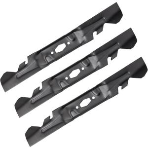 742P05086-X Mulching Blade Compatible with Cub Cadet 54" Decks XT1-GT54 XT1-ST54, Replacement Blades for 742-05086-X 490-110-C205, CMXGZAM110205, 18 5/8" Length 7/8" Blade Hole, 3 Pack