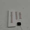 Apple Watch SE (2nd Gen) [GPS 44mm] Smartwatch with Starlight Aluminum Case with Starlight Sport Band S/M. Fitness & Sleep Tracker, Crash Detection, Heart Rate Monitor