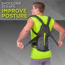 BraceAbility TLSO Full-Body Back Brace Support - Hard Postural Clamshell Jacket for Thoracic Kyphosis, Scoliosis, Scheuermann's Disease, Posture Correction, Post-Surgery Recovery (Small)