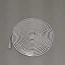 iNextStation 12V Warm White LED Strip Lights 16.4FT, Flexible Silicone Neon Rope Light, Waterproof, Cuttable, Dimmable & Linkable, for Cabinet, Ceiling, Wall, Bedroom, Kitchen, Garage (No Adapter)