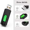128GB Flash Drive Aiibe USB Flash Drive 128 GB Thumb Drive USB 2.0 Memory Stick Zip Drive Backup Jump Drive Single 128GB 128G USB Drive for PC Laptop