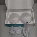 Paruu Hands Free Breast Pump P16, Wearable Breast Pump Electirc Portable with 4 Modes & 12 Levels, Max 309mmHg Strong Suction 19/21/24mm Flange Inserts Wearable Breastfeeding Pump, 2 Pack White