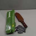 Gardening Hori Hori Garden Knife - Gardening Knife,Soil Kniver, Serrated Side Weeding,Digging,Garden Knives With Sheath,Full Tang Hori Hori