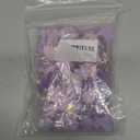 Charms 100PCS Mixed Kawaii Flatback Resin Charms for Crafts, Cabochon for DIY Projects, Slime Charm, Resin Art, Scrapbooking, Phone Case & Accessories (Purple)