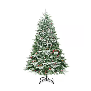 6.5 ft. Pre-Lit LED Slim Fraser Fir Artificial Christmas Tree