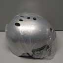 Triple Eight The Certified Sweatsaver Helmet with Visor for Roller Derby, Skateboarding and BMX, Silver Glitter, XS/ S