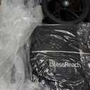 Economy Knee Scooter Steerable Knee Walker for Foot Injuries Compact Crutch Alternative with Dual Braking System (Black)