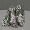 Elyum Babys Breath Artificial Flowers, 25 Pcs Long Stem Baby Breath Flowers Artificial Bulk, Real Touch White Fake Babys Breath Gypsophila for Wedding Bouquet Floral Arrangement Home Decor