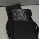 Hat Box for Travel & Home Closet Storage, Side Reinforced Octagonal Case, Crush-proof, Dust-proof for Cowboy, Panama & Fedora Hats, Black