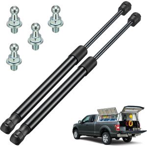 BDFHYK C16-15066 15inch 60lbs (265N) Gas Shocks Struts Lift Support for are Leer Camper Shell RV Motorhome Cargo Storage Window Truck Canopy Cap Cover Cabinets Door etc, Set of 2