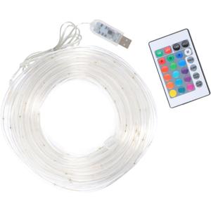 1set USB Rechargeable Trampoline Lights Led Rope Light for Trampoline Outdoor Decorative String