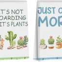 4 x 2PCS Gardening Gifts for Plant Lovers Kitchen Towel, Plant Gifts for Women, 14 x 24 inches