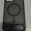 360 Spin Magnetic Stand (Pro-Version) for iPhone 17 Pro Max Case (Compatible with MagSafe) [Military Drop Protection] Matte Translucent Shockproof Protective Phone Case 6.9'', Cosmic Orange