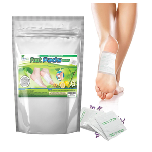 Pure Eko 120 Foot Pads + 120 Sheets | For Foot Care, Pain Relief, Relaxation, General Well-being | 20% More 