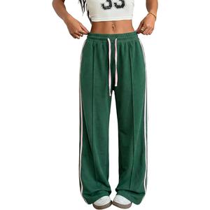 ZAFUL Womens Wide Leg Sweatpants Y2K Gothic Graffiti High Waisted Lounge Pants Athletic Joggers Pants with Pockets Size Small