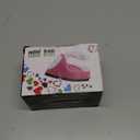 Mini Iron for Crafting 2.5" x 3.9"  Cute Mini Craft Iron for Patches, Sewing, Quilting with Quick Heat-Up Ceramic Plate & 59" Cord  Designed for Ironing Patches, Bling, and Small Craft Projects
