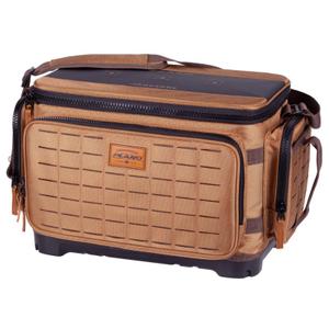 Plano Guide Series Tackle Bag 3700 | Premium Tackle Storage with No Slip Base and Included stows, Khaki with Brown and Black Trim