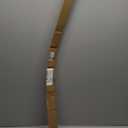 Aluminum Metal Door Threshold, Floor Transition Strip, 36'' L x 2.4'' W x 0.1'' H, Flat-Profile Threshold, Flooring Gaps Carpet Vinyl Wood, Stylish Doorway Transition Draft Protection (Black)