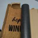 Funny Coir Welcome Mat - 30 x 18 inch, Non-Slip Outdoor Coir Doormat with PVC Back